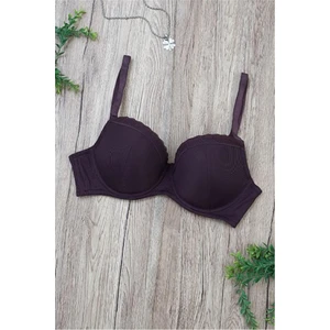 Suprem Dolgusuz Mor Sütyen Takım