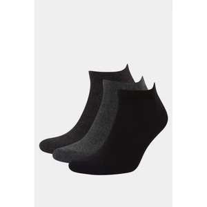 Erkek 7'li Pamuklu Patik Çorap C4489AXNS