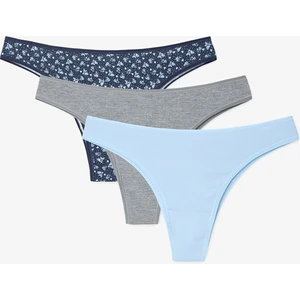 Çiçekli Night Dreams Düşük Bel 3'lü  Brazilian Külot