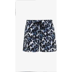 Leopar Desenli Erkek Şort Mayo