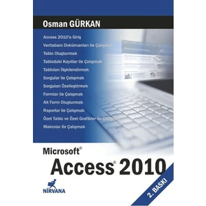Yayınları Microsoft Access 2010