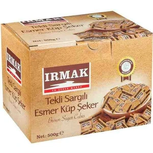 Esmer Tekli Sargılı Küp Şeker 500GR×12LI