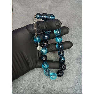 Şak Şak Maskot Toz Kehribar Tesbih