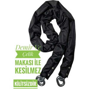 Vi Caro 10 mm GRADE80 G80 1.5 Metre Uyumlu Kesilmez Motorsiklet Zinciri
