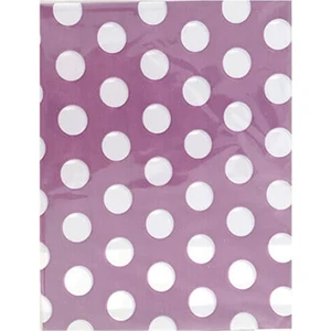 Parti Adresi Puantiyeli Masa Örtüsü Lila