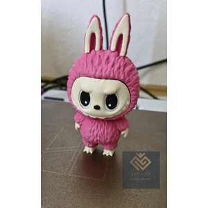Labubu Karakter Figürü Pembe, 11 cm Labubu Sevimli Oyuncak