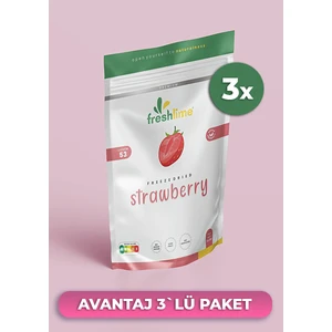 3`lü Avantaj Paket Çilek Kuru Meyve Cipsi - 3x 15GR
