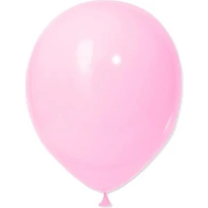 Açık Pembe Lateks Mini Balon 5 Inc 12 cm 10'lu