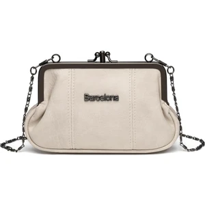 Mini Boy Yıkama Deri Burslu Kadın Kese 21-K Barcelona 1937-7