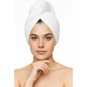 Düğme Lastikli Havlu Bone , Saç Bone ,Pamuklu Saç Bone , Bukle Baş Havlusu ,Saç Kurutma Bonesi