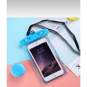 Tüm Telefonlara Uyumlu Su Geçirmez Deniz Havuz Altı Askılı Telefon Kılıfı