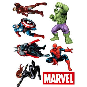 Marvel Sticker Telefon Laptop Notebook Tablet Defter Matara Stiker Etiket ST463