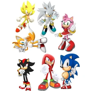 Sonic Sticker Telefon Laptop Notebook Tablet Defter Matara Stiker Etiket ST205