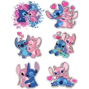 Lilo ve Stitch Sticker Telefon Laptop Notebook Tablet Defter Matara Stiker Etiket ST233