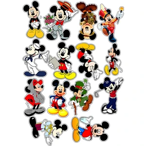 Mickey Mouse Sticker Telefon Laptop Notebook Tablet Defter Matara Stiker Etiket ST470