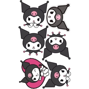 Kuromi Sticker Telefon Laptop Notebook Tablet Defter Matara Stiker Etiket ST1607
