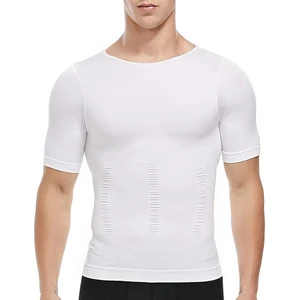 Erkek Şekillendirici Yarım Kol Atlet – Vücut Toparlayıcı Kompresyon Korse Atlet | Göğüs Toparlayıcı, Karın Inceltici, Spor Salonu ve Günlük Kullanım Için