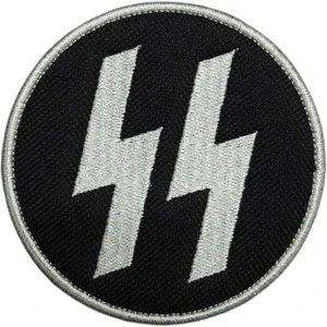 Ww2 German Waffen Ss Nakış Patch Peç - 8 cm