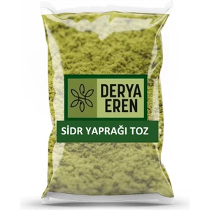 Derya Eren Sidr Yaprağı Tozu (Zizyphus Spina) Arabistan Kirazı Yaprağı, 250 gr