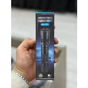 Komando Pazarı Taşınabilir Şok (Elektro) Multifunctional Flashlight OL-771 Type C USB