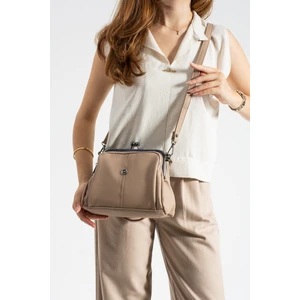 TN-206 Burslu Kadın Omuz Çantası Klipsli El Çantası Çapraz Çanta