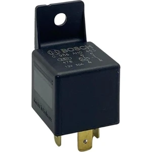 BOSCH 12V RÖLE 4 UÇLU 30 A (DİRENÇLİ) (TERS TİP) (30-85-86-87) TAIWAN