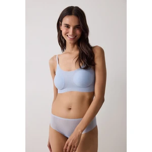 Açık Mavi Zero Gram Dikişsiz Balensiz Bralet