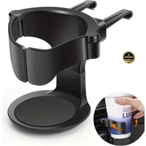 Ford Kuga 2020-2021-2022-2023-2024-2025 Ayarlanabilir Araç Bardak Tutucu – Abs Malzeme, Kaymaz Pedli, Havalandırma Klipsli, 93X73X86MM