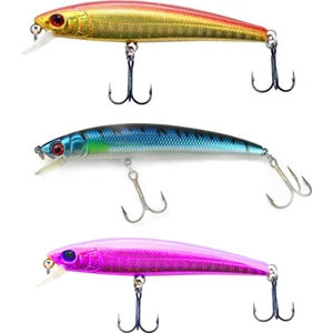 6 Kancalı 11,5 cm -13 Gr. Rapala-Sahte Yem (3 Adet)