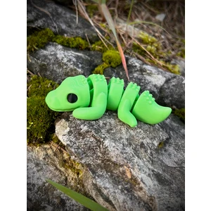 Timsah Oyuncak - Bataklıkların Güçlü Lideri! 🐊🌿✨3d Hareketli Organik Model- Orta Boy
