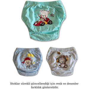 Çocuk Tuvalet Alıştırma Külodu 3'lü Set