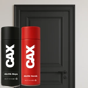 Ahşap & Lake & Mdf & Panel Kapı Boyası Akrilik Sprey Boya 400 ml + Boya Koruma ve Parlaklık Verniği