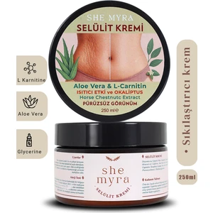 Çaatlak Giderici Selülit Kremi 250 ml (L Karnitin ve Aloe Vera Içerikli) Vip