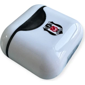 Beşiktaş Lisanslı Çift Bıçaklı Kalemtraş, 3 Renk Seçeneği, Siyah Beyaz Kırmızı