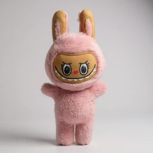 Mini Tavşan Kostümlü Labubu Peluş Oyuncak