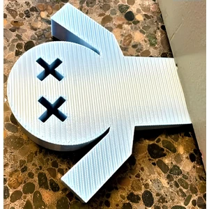 Dead Guy Tasarım Dekoratif Kapı Stoperi Kapı Tutucu