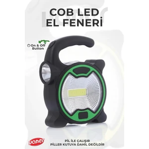 Panther Cob LED El Feneri (Pilli)