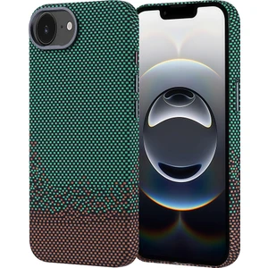 Apple iPhone 16E Uyumlu Kılıf M-Safe Şarj Özellikli Karbon Fiber Görünümlü Zore Nekst Kapak