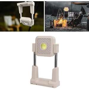 Güneş Enerjili Çalışma Lambası Standlı Led Çalışma Işığı  10000LM Yüksek Parlaklık Dış Mekan Projektör Işıkları Kamp Karayolu Araç Arızası