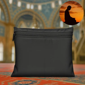 Seyahat Seccadesi - Cep Seccadesi - Taşınabilir Seccade - Su Geçirmez Cep Seccadesi - Prayer Mat
