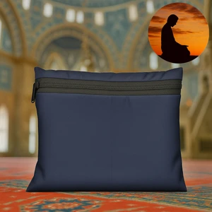 Seyahat Seccadesi - Cep Seccadesi - Taşınabilir Seccade - Su Geçirmez Cep Seccadesi - Prayer Mat