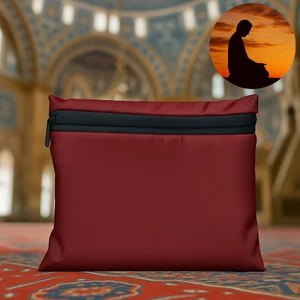 Seyahat Seccadesi - Cep Seccadesi - Taşınabilir Seccade - Su Geçirmez Cep Seccadesi - Prayer Mat