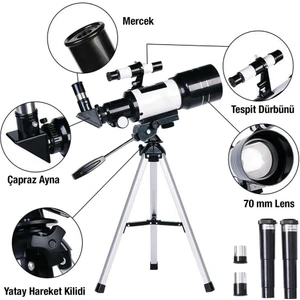 F30070M Teleskop 300X70MM
