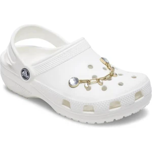 Delicate Gold And Gem Chain Unisex Renkli Jibbitz 10015194-1