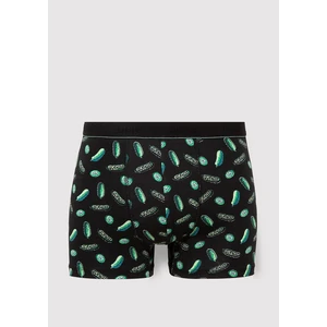 Baskılı Siyah Boxer 0911979-900