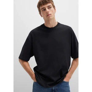 Bisiklet Yaka Siyah Basic Tişört 0613113-900
