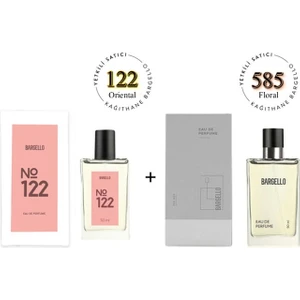 122 + 585 Kadın / Erkek Parfüm EDP 50 ml Oriental / Floral