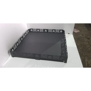 FS-102-Ç Çapraz Desenli 75*75 Soba Altlığı