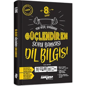 Ankara Yayıncılık 8. Sınıf Dil Bilgisi Güçlendiren Soru Bankası