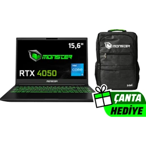 Abra A5 V20.4.4 Intel Core i5 12450H 16 GB RAM 1 TB SSD 6 GB  RTX 4050 FreeDOS 15,6" FHD 144 Hz Oyun Bilgisayarı